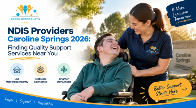 NDIS Provider Caroline Springs offering personalised disability support and quality NDIS care services.